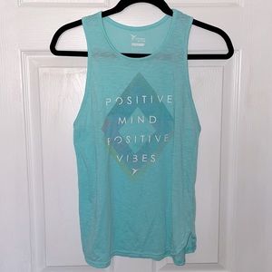 Turquoise Old Navy Active workout top